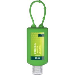 Duschgel Ingwer-Limette, 50 ml Bumper grün, Body Label