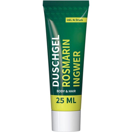 Duschgel Rosmarin-Ingwer, 25 ml Tube (Bild 1)