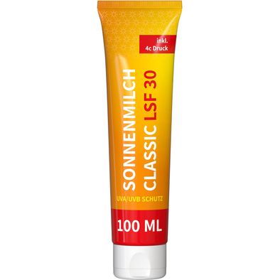 Produktabbildung Sonnenmilch LSF 30, 100 ml Tube Sonnenmilch LSF 30, 100 ml Tube