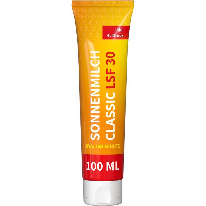 Produktabbildung Sonnenmilch LSF 30, 100 ml Tube Sonnenmilch LSF 30, 100 ml Tube
