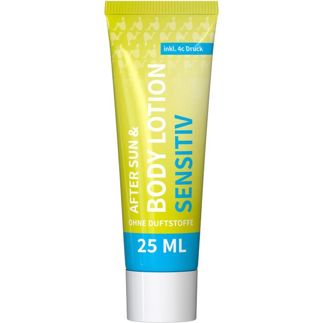 Body & After Sun Lotion (sensitiv), 25 ml Tube