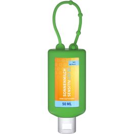 Sonnenmilch LSF 30 (sens.), 50 ml Bumper (grün), Body Label (R-PET)