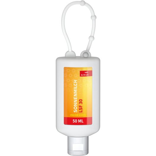 Sonnenmilch LSF 30, 50 ml Bumper frost, Body Label (R-PET) (Bild 1)