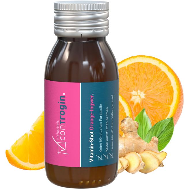 Vitamin-Shot "Orange-Ingwer"
