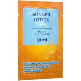 Produktabbildung 10 ml Sonnenmilch LSF 30 sensitiv (Sachet) 10 ml Sonnenmilch LSF 30 sensitiv (Sachet)