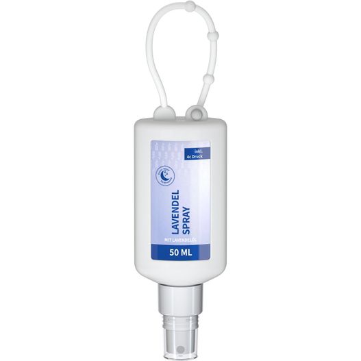 Produktabbildung Lavendel-Spray, 50 ml Bumper frost, Body Label (R-PET) Lavendel-Spray, 50 ml Bumper frost, Body Label (R-PET) (Bild 1)