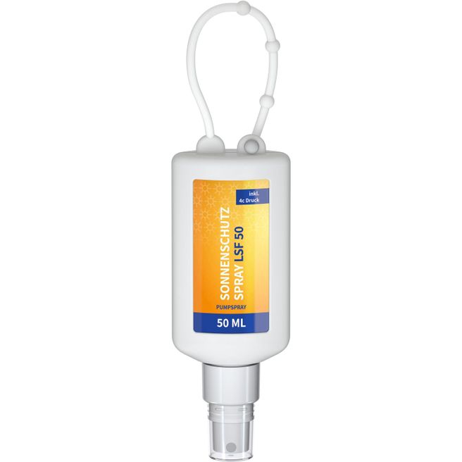 Sonnenschutzspray (LSF50), 50 ml Bumper frost, Body Label (R-PET)