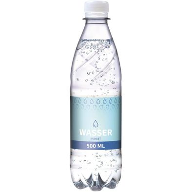 Tafelwasser, 500 ml, spritzig (Flasche Budget)