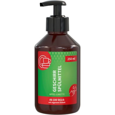 Produktabbildung Hand-Geschirrspülmittel, 250 ml, Body Label (R-PET) Hand-Geschirrspülmittel, 250 ml, Body Label (R-PET)
