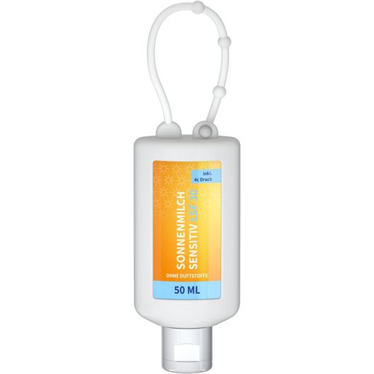 Sonnenmilch LSF 30 (sens.), 50 ml Bumper (frost), Body Label (R-PET) (Bild 1)
