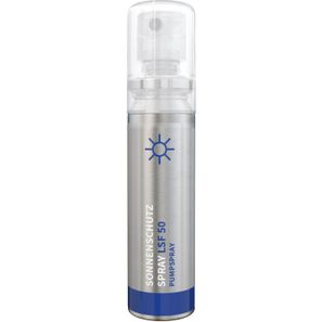 Sonnenschutzspray (LSF 50), 20 ml, No Label Look (Alu Look)