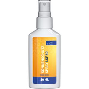 Sonnenschutzspray, (LSF 50) 50 ml, Body Label (R-PET)