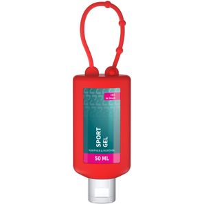 Sportgel, 50 ml Bumper rot, Body Label (R-PET)