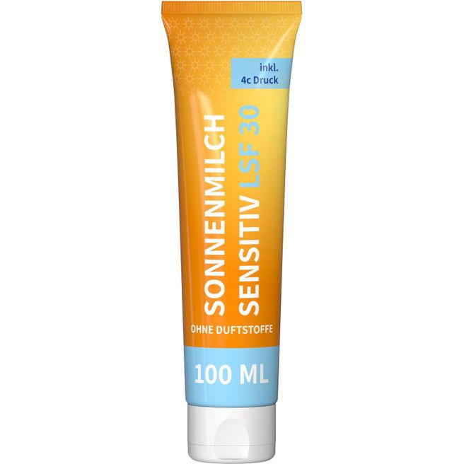 Produktabbildung Sonnenmilch LSF 30 (sens.), 100 ml Tube Sonnenmilch LSF 30 (sens.), 100 ml Tube