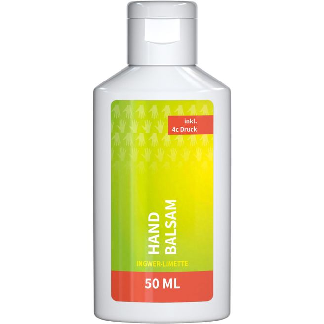Handbalsam Ingwer, 50 ml, Body Label (R-PET)