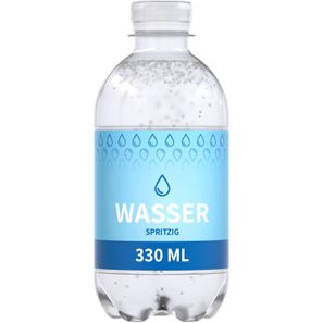 Wasser, 330 ml, spritzig