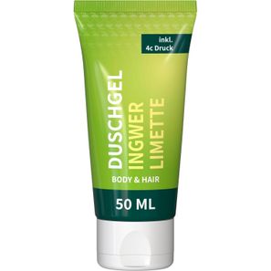 Duschgel Ingwer-Limette, 50 ml Tube