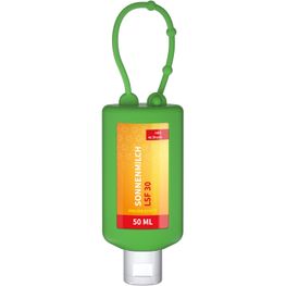 Sonnenmilch LSF 30, 50 ml Bumper grün, Body Label (R-PET)