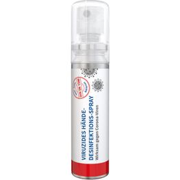 Hände-Desinfektionsspray (DIN EN 1500), 20 ml, Body Label