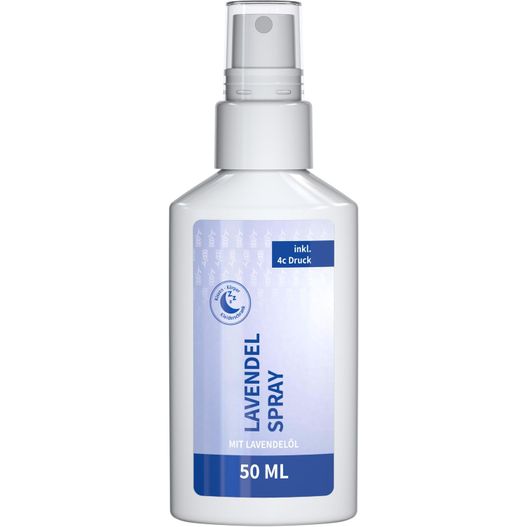 Lavendel-Spray, 50 ml, Body Label (R-PET) (Bild 1)