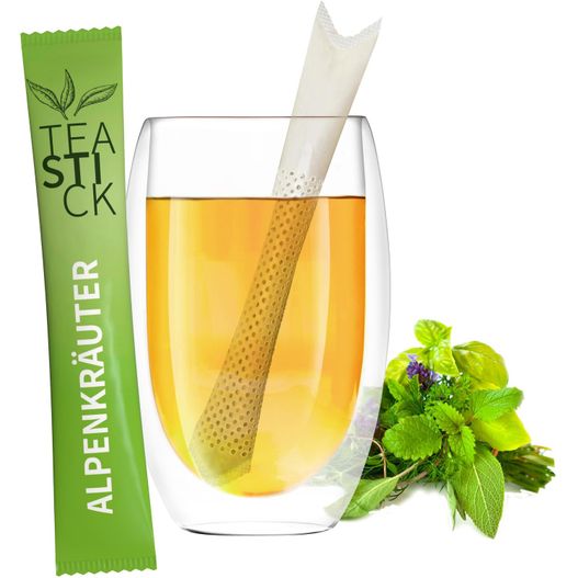 Produktabbildung Bio TeaStick - Alpenkräuter - Individ. Design Bio TeaStick - Alpenkräuter - Individ. Design (Bild 1)