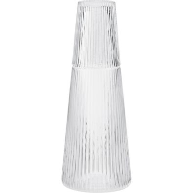 Pilastro Karaffe mit Glas 1 l.