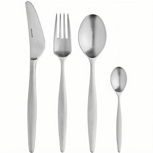 eine reihe von silberwaren einschließlich messer, löffel und löffel Aztec Teelöffel (Bild 1)