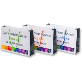 Tragetaschen - 350x90x240+40 mm personalisiert