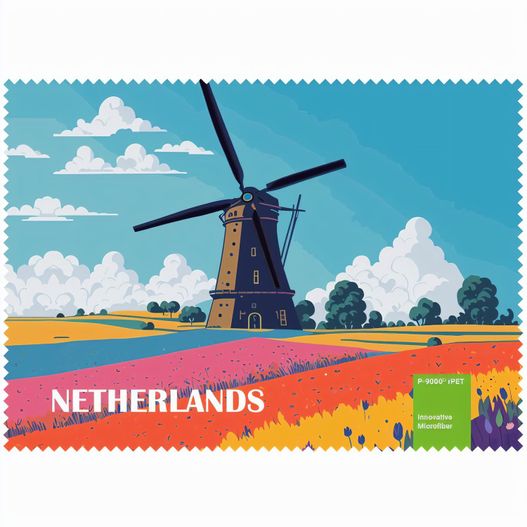 rPET Brillenputztuch 21x15 cm im Papieretui - All-Inclusive-Paket (Bild 1)