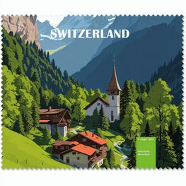 Produktabbildung rPET Brillenputztuch 18x15 cm im Papieretui - All-Inclusive-Paket rPET Brillenputztuch 18x15 cm im Papieretui - All-Inclusive-Paket