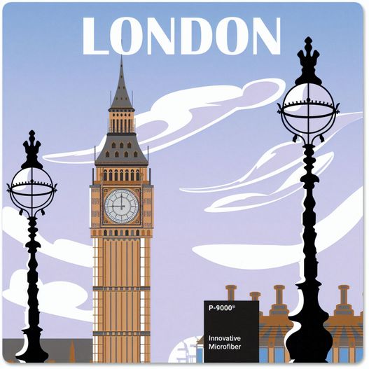 Displaytuch 20x20 cm im Polybeutel - All-Inclusive-Paket (Bild 1)