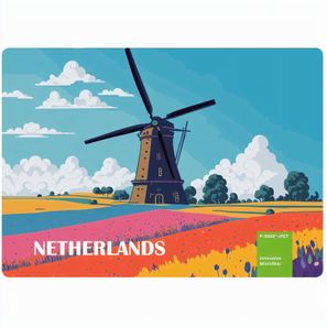 rPET Displaytuch 21x15 cm im Pergaminbeutel - All-Inclusive-Paket