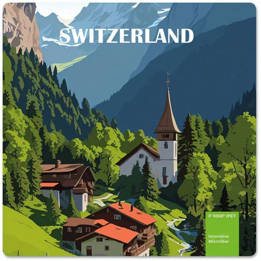 rPET Displaytuch 18x18 cm im Papieretui - All-Inclusive-Paket (Bild 1)