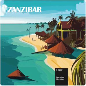 Displaytuch 18x18 cm im Polybeutel - All-Inclusive-Paket