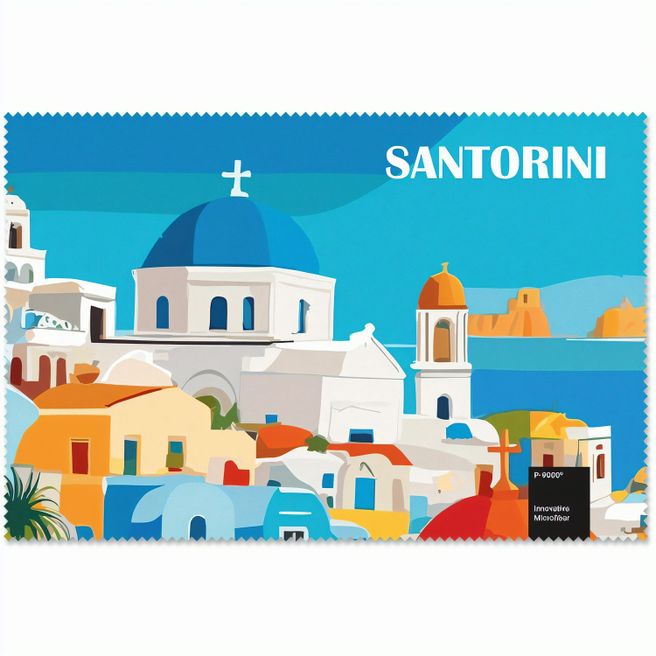 Brillenputztuch 30x20 cm im Polybeutel - All-Inclusive-Paket