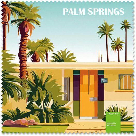 rPET Brillenputztuch 15x15 cm im Papieretui - All-Inclusive-Paket (Bild 1)