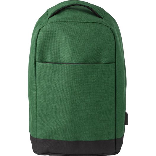 Produktabbildung Diebstahlsicherer Rucksack aus Polyester Cruz Diebstahlsicherer Rucksack aus Polyester Cruz (Bild 1)