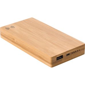 Powerbank aus Bambus Walter