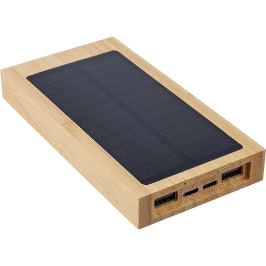 Bambus Solar-Powerbank Elz (Bild 1)