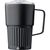 Recycelter Edelstahl-Reisebecher mit doppelter Wand (450 ml) von Calo