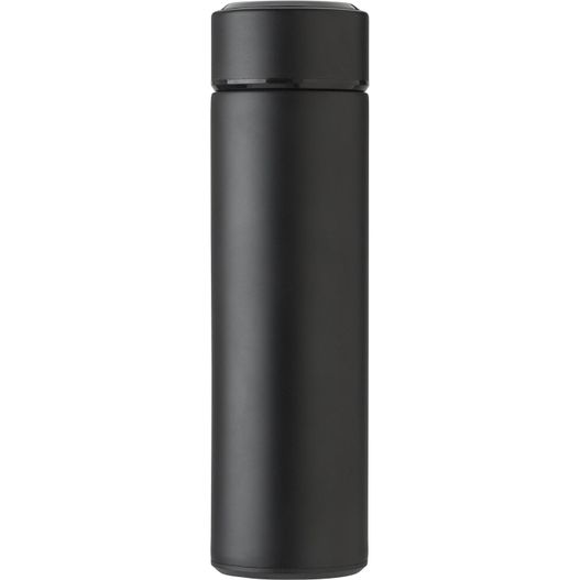 Produktabbildung Edelstahl-Thermosflasche (450 ml) mit LED-Anzeige Fatima Edelstahl-Thermosflasche (450 ml) mit LED-Anzeige Fatima (Bild 1)