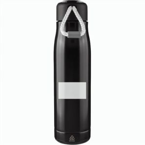 Doppelwandige Trinkflasche aus recyceltem Edelstahl (500 ml) Solene