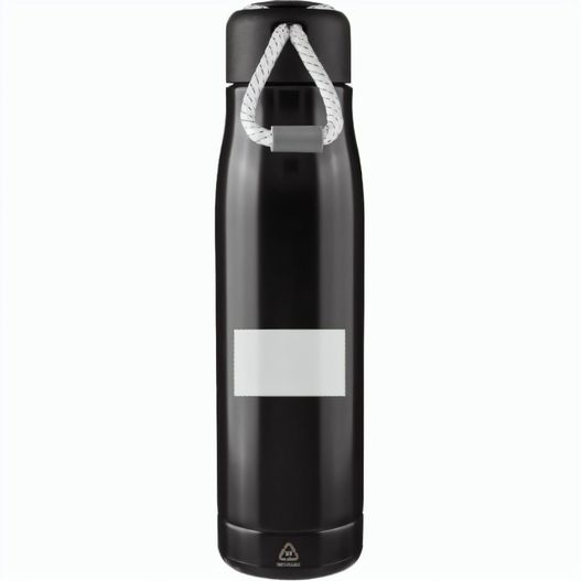 Doppelwandige Trinkflasche aus recyceltem Edelstahl (500 ml) Solene (Bild 1)