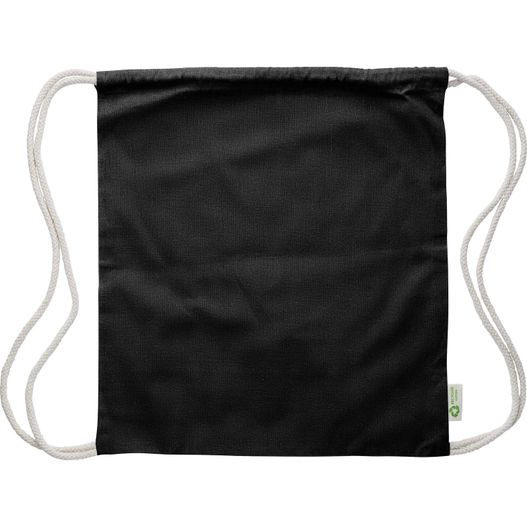 Kordelzugtasche aus recycelter Baumwolle Joy (Bild 1)