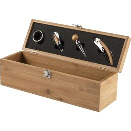 Weinset und Geschenkbox aus Bambus Gareth
