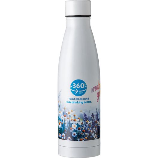 Doppelwandige Trinkflasche aus Edelstahl Marcelino (Bild 1)