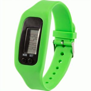Schrittzähler mit Silikon Armband Tahir