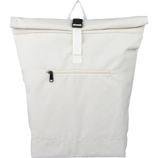 Rolltop-Rucksack Thaddeus aus recyceltem Poly-Baumwollgewebe (330 g/m2) (Bild 1)
