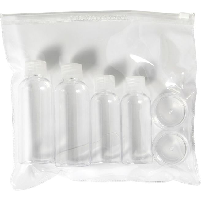 Produktabbildung Kosmetik-Reiseset aus PET Dolores Kosmetik-Reiseset aus PET Dolores