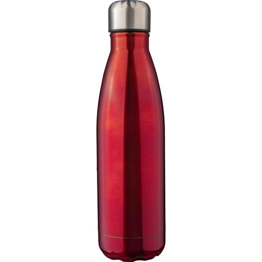 Doppelwandige Edelstahlflasche 500 ml Clifford aus recyceltem Stahl (Bild 1)